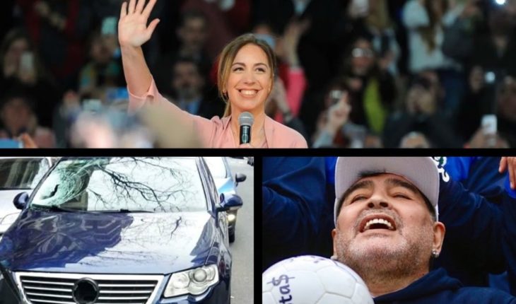 translated from Spanish: Going in support of Vidal, was handed the driver who killed a transit agent, Maradona was introduced in Gymnastics and much more…