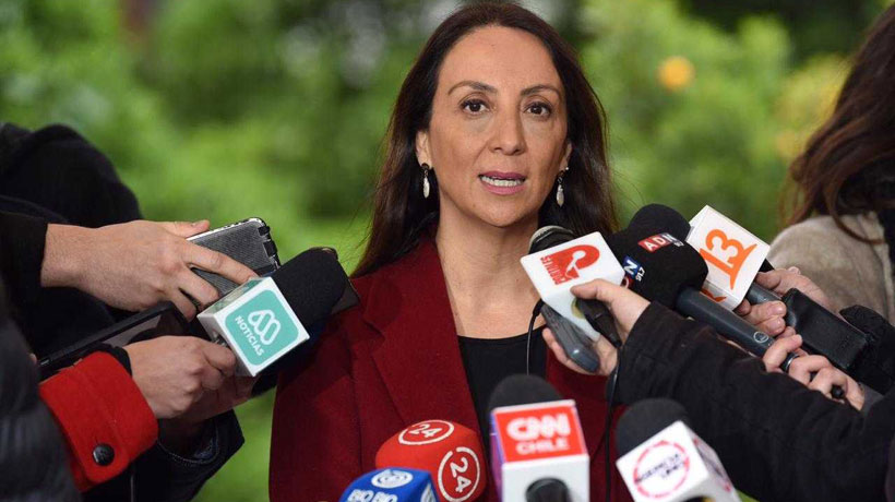 Government spokeswoman claimed to have "a difference" with Bachelet over Venezuela crisis