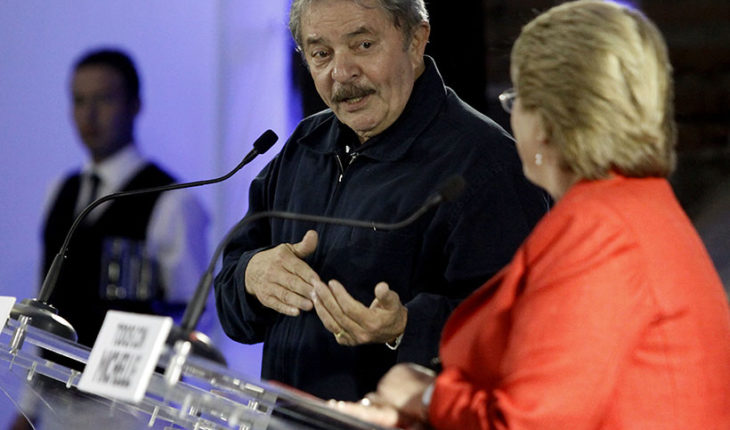 translated from Spanish: Lula da Silva also criticized Bolsonaro for words against Bachelet