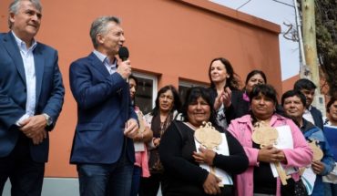 translated from Spanish: Macri: “I’m taking care of bringing relief to the table of the Argentinians”