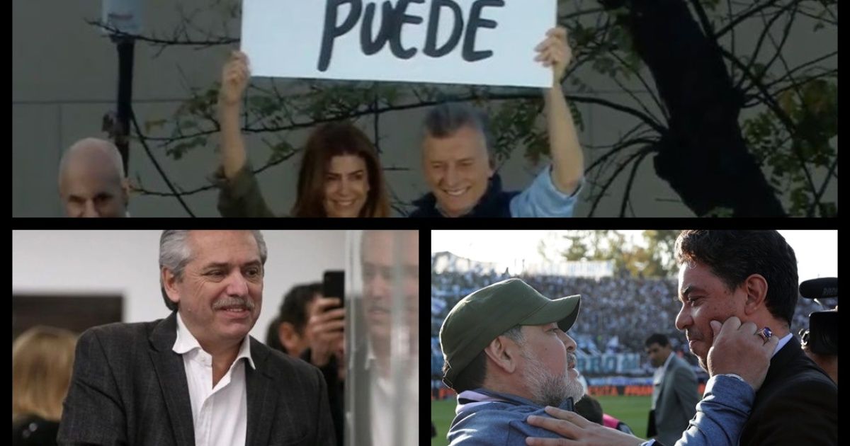 Macri and the "Yes can", Alberto F. in Salta, The embrace of Maradona and Gallardo, Dalma and Gianinna in La Plata and more...