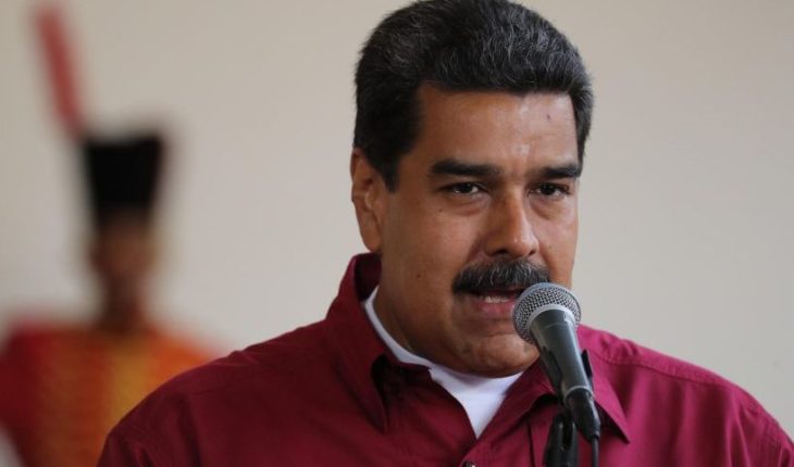 translated from Spanish: Maduro says deal with opposition minority parties will allow “progress towards peace”
