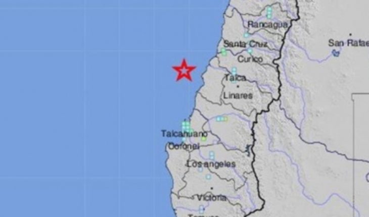 translated from Spanish: Magnitude 6.6 earthquake shook central and southern Chile