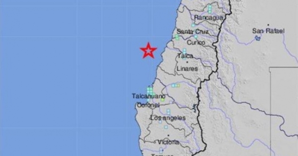 Magnitude 6.6 earthquake shook central and southern Chile