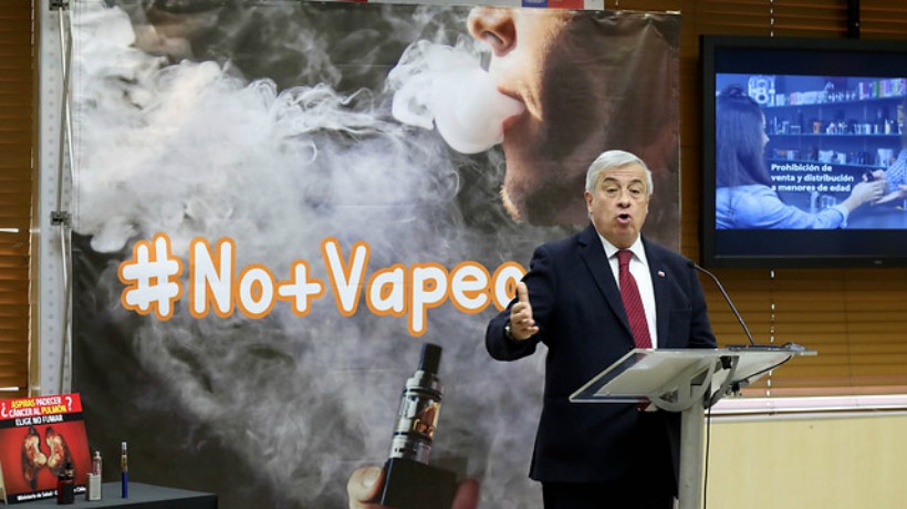 Minsal presented a project so that "vaporizers" have the same regulation as tobacco