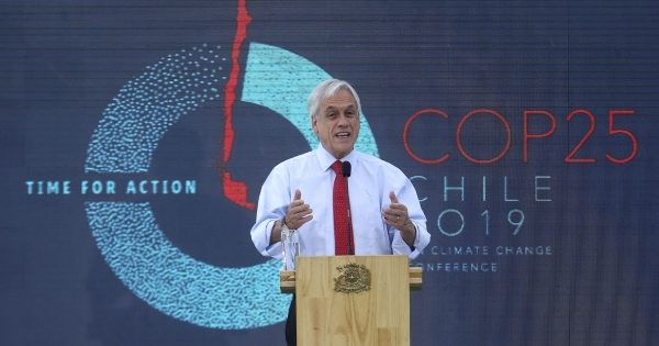 Piñera on COP25: "that Chile is a vulnerable country motivates us and excites us to take leadership" against climate crisis