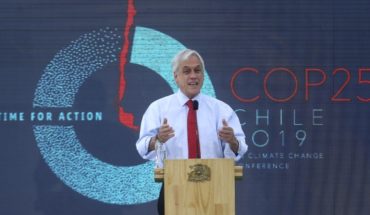 translated from Spanish: Piñera on COP25: “that Chile is a vulnerable country motivates us and excites us to take leadership” against climate crisis