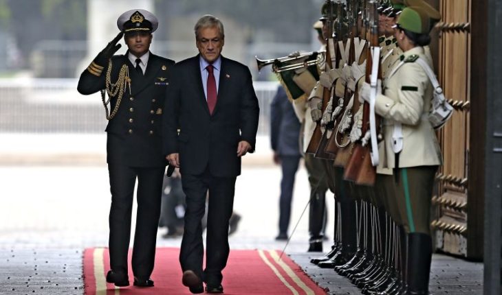 translated from Spanish: President Piñera ruled out running for a third presidential term in the future