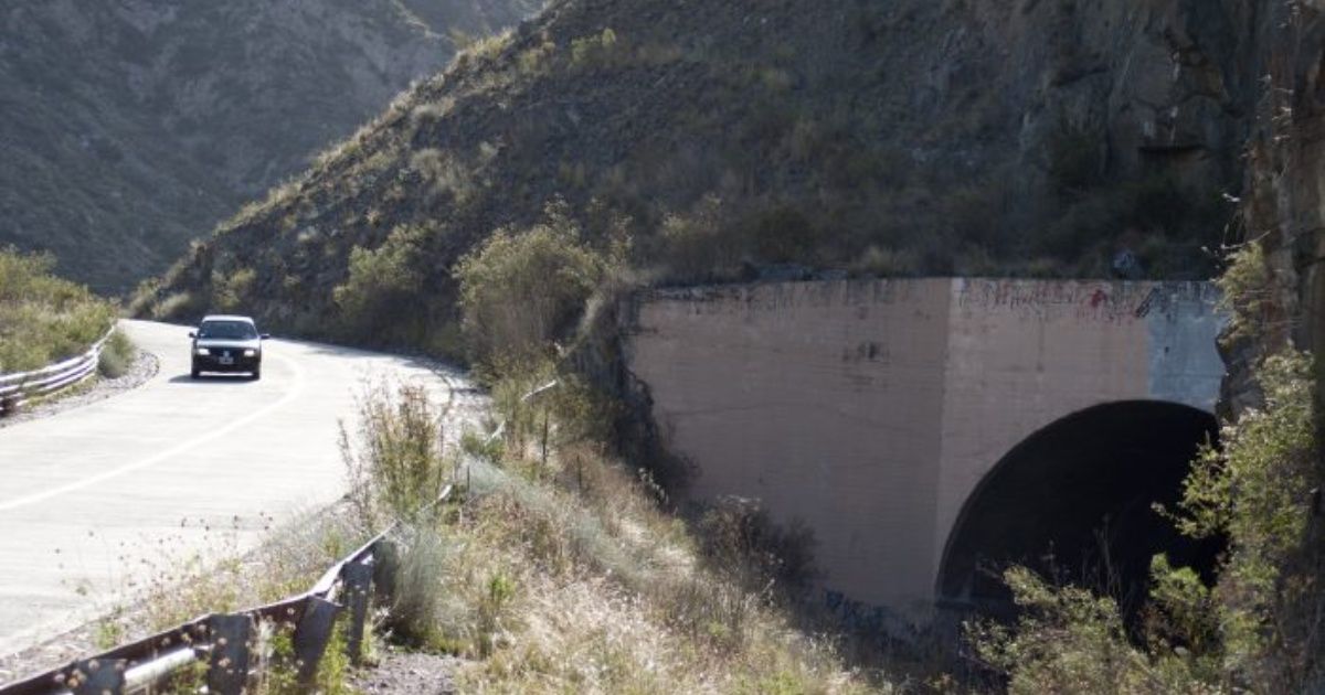 Rehabilitating tunnel No. 1 Cacheuta will cost more than $65 million
