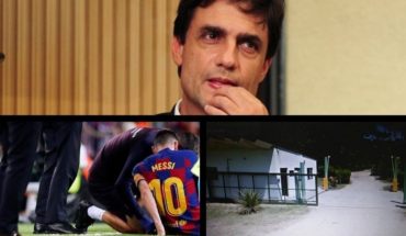 translated from Spanish: The IMF director talked about Argentina, medical part of Messi, a cougar appeared in Miramar, Daniela passed out live on TV and more…
