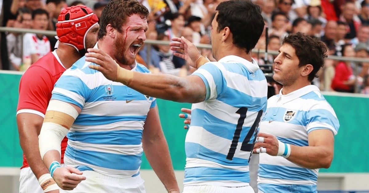 The Pumas beat Tonga at the 2019 Japan Rugby World Cup and are now going around England