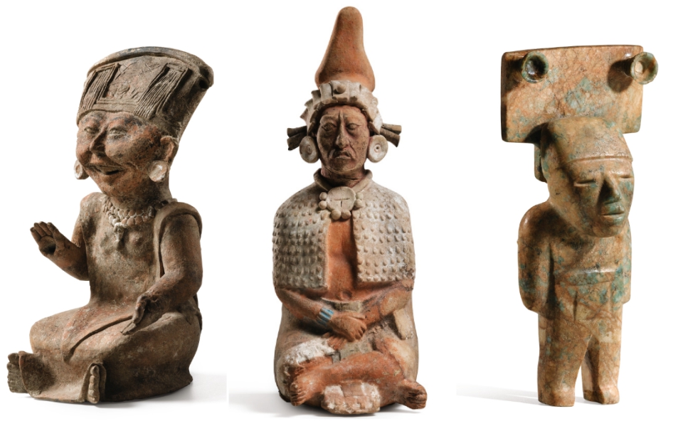 74 piezas olmecas, mayas y zapotecas se subastarán en París