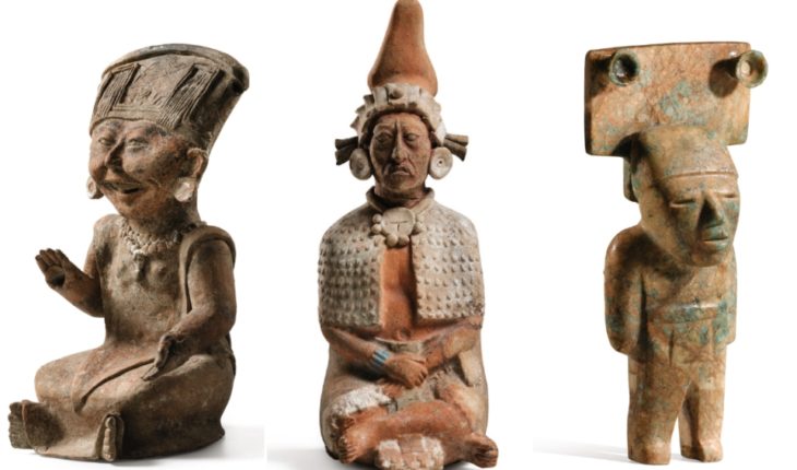 74 piezas olmecas, mayas y zapotecas se subastarán en París