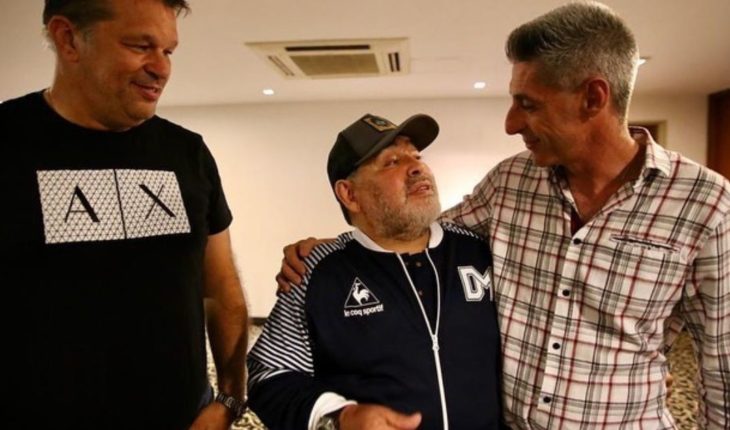 Así fue el homenaje de Newell’s que hizo llorar a Diego Maradona