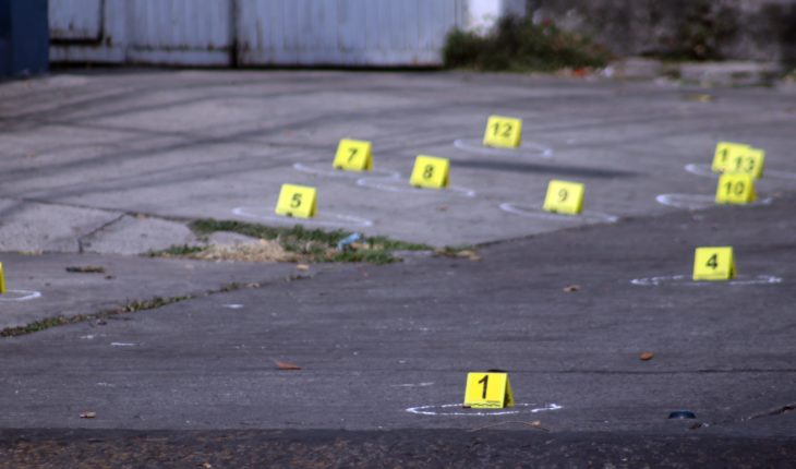 translated from Spanish: Guanajuato concentrated 20% of homicides in the last week of January