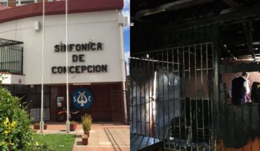 Desconocidos incendian Sala de ensayo de Sinfónica de Concepción