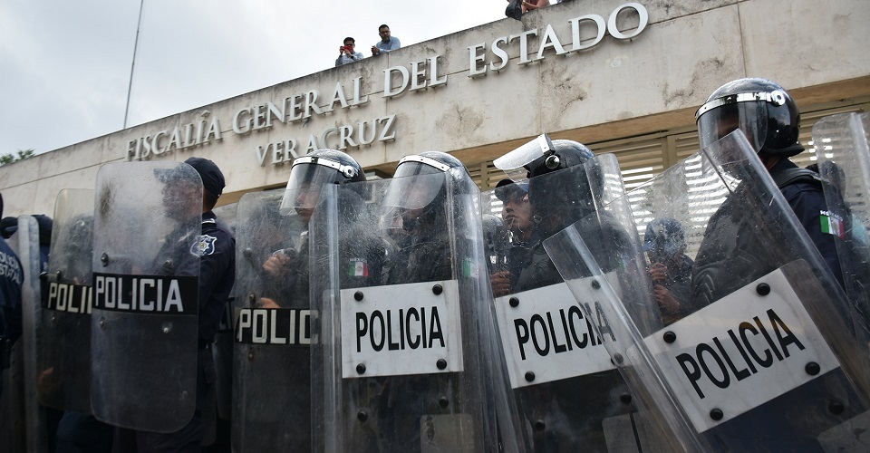 SSP Veracruz desapareció a 8 policías municipales: CNDH