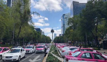 Taxistas amenazan con mantener bloqueos en la CDMX