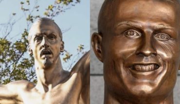 Usuarios reaccionan a la estatua de Zlatan Ibrahimovic