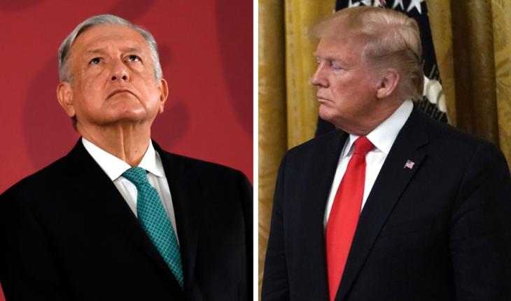 translated from Spanish: AMLO and Trump talk about Culiacan; proposes to freeze arms trafficking