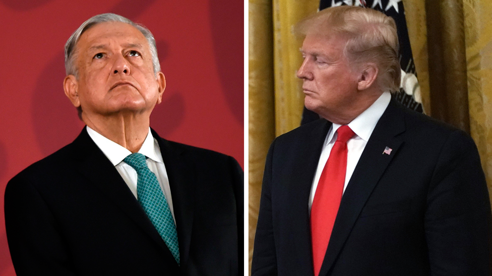 AMLO and Trump talk about Culiacan; proposes to freeze arms trafficking