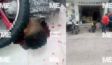 translated from Spanish: Four subjects are gunned down in motorcycle shop in Sahuayo