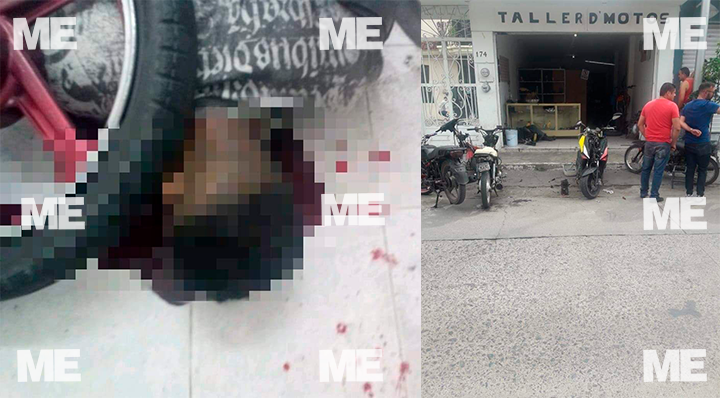 Four subjects are gunned down in motorcycle shop in Sahuayo