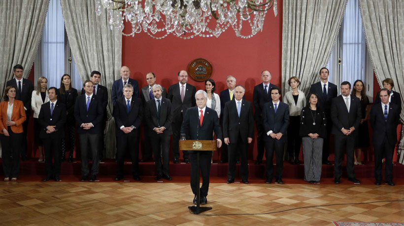 Piñera convened a cabinet council for the afternoon of this Wednesday
