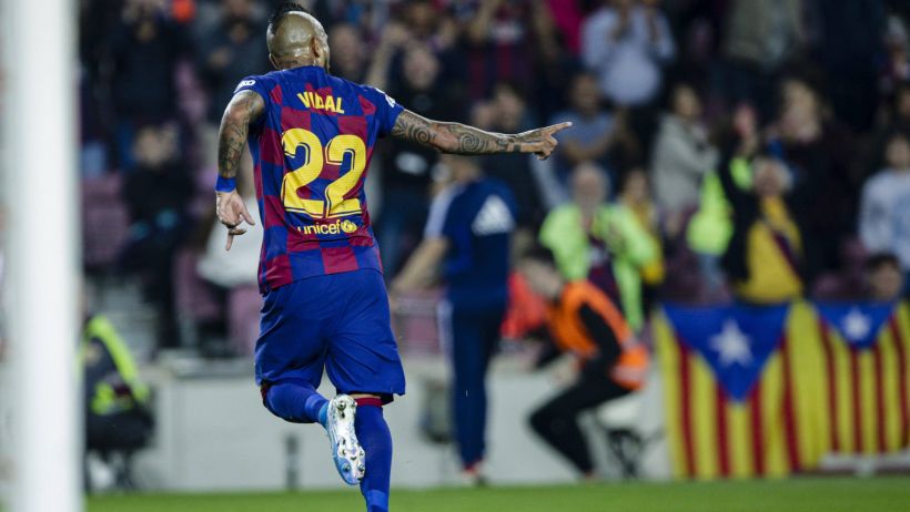 [VIDEO] Review Arturo Vidal's goal in Barcelona's victory over Valladolid