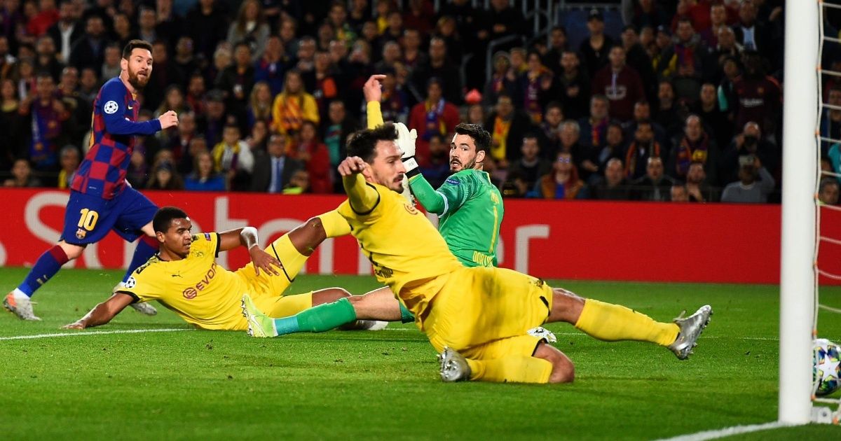 Barcelona vs Dortmund: Messi, Suárez y Griezmann clasifican a los culés
