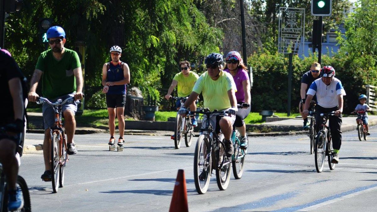 CicloRecreoVía volverá a funcionar en algunos puntos de Santiago