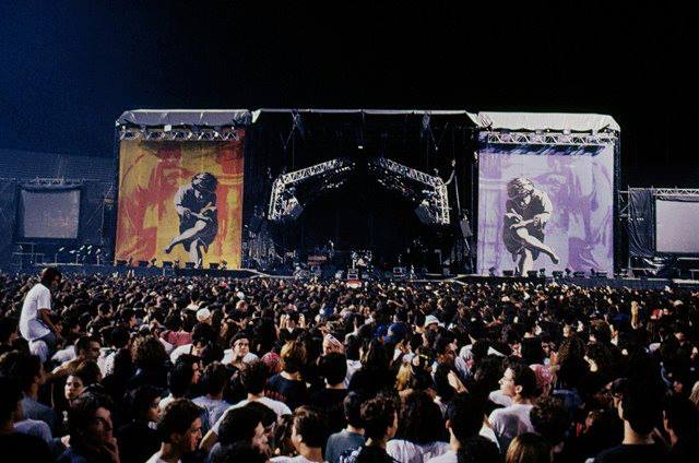 El polémico concierto de Guns N' Roses en Chile