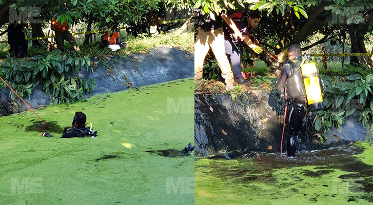Child loses life drowned as he falls into a "pot" of agricultural water, in Uruapan