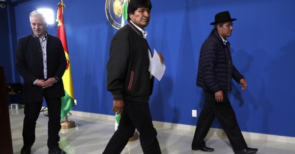 Evo Morales announces new elections in Bolivia