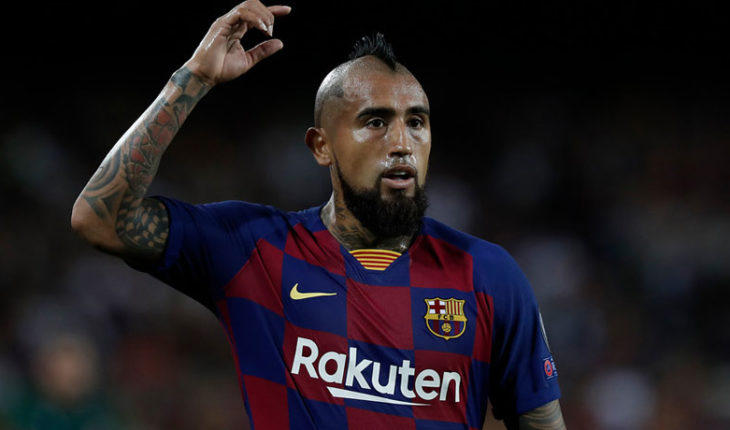 translated from Spanish: FC Barcelona de Vidal will welcome Dortmund with the lead in mind