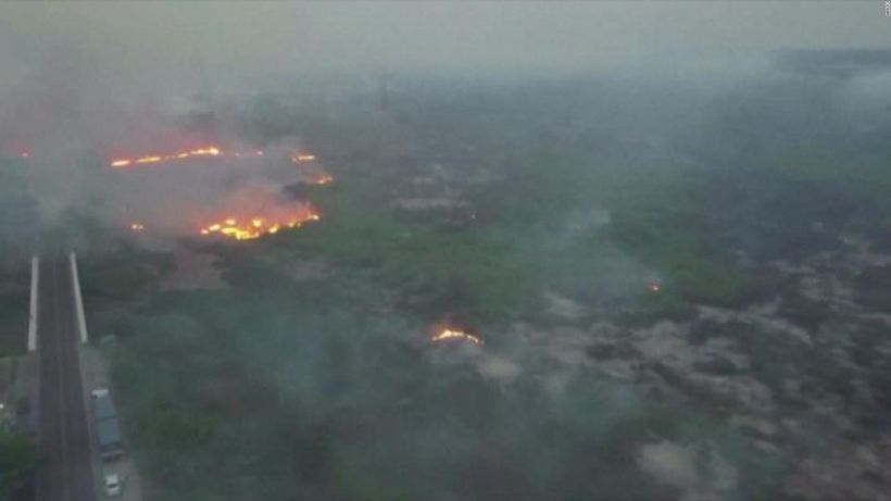 Fires of "never-before-recorded proportions" hit Brazil