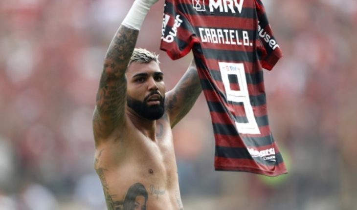 translated from Spanish: Gabigol knocks down River Plate and leads Flamengo to win his second Copa Libertadores
