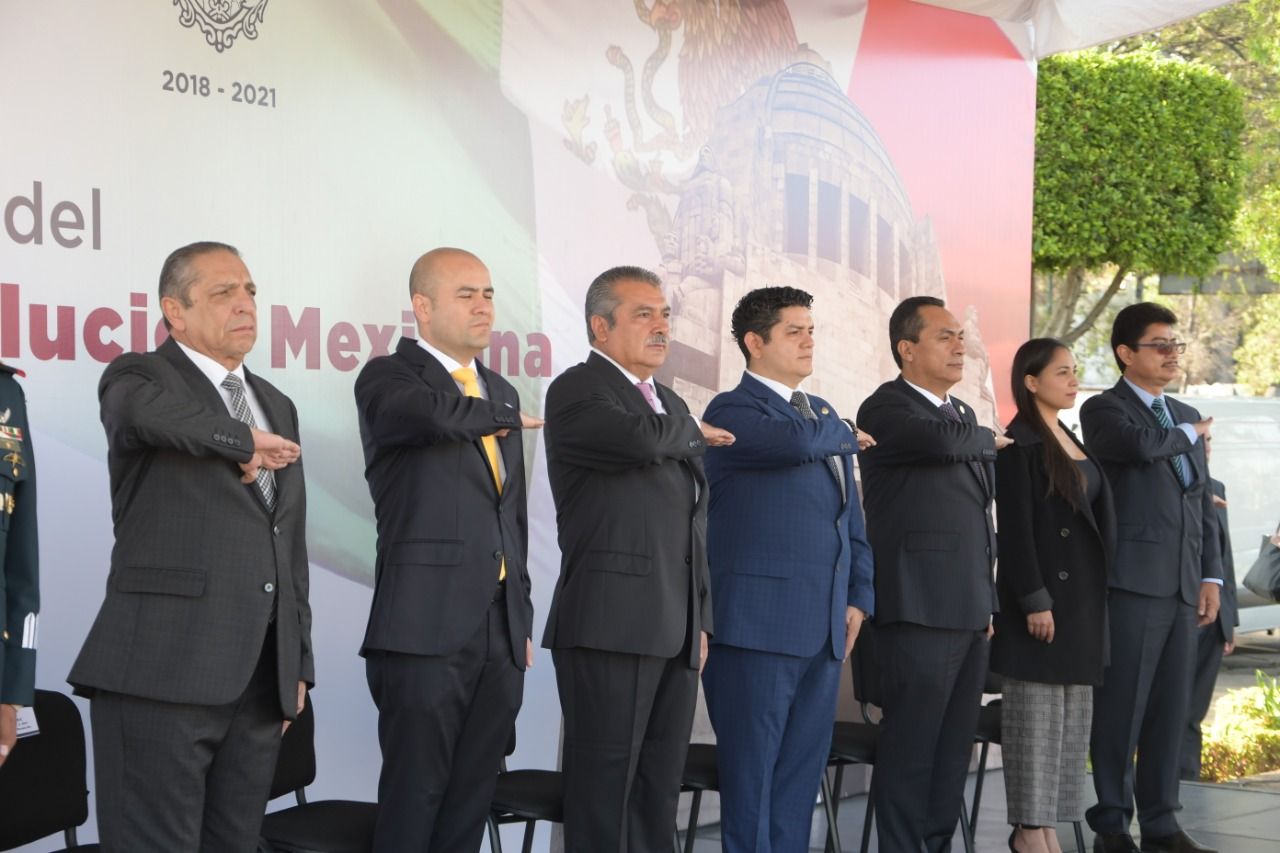 Government of Morelia commemorated the CIX Anniversary of the Mexican Revolution