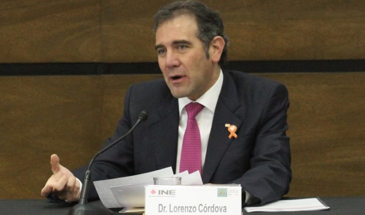 translated from Spanish: Lorenzo Córdova warns of attempt to subordinate the INE