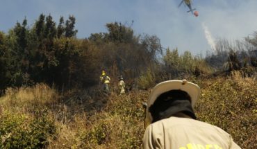 Onemi reported that there are 12 active fires nationwide