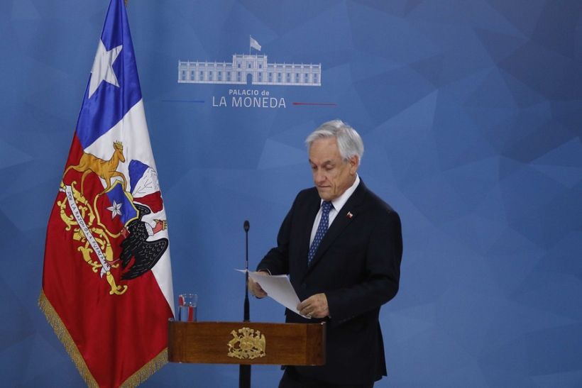 President Piñera announced reinforcement of police officers with retired personnel and called for peace, justice and the new Constitution