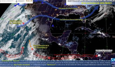 translated from Spanish: There will be rain in 24 states on Tuesday: Conagua