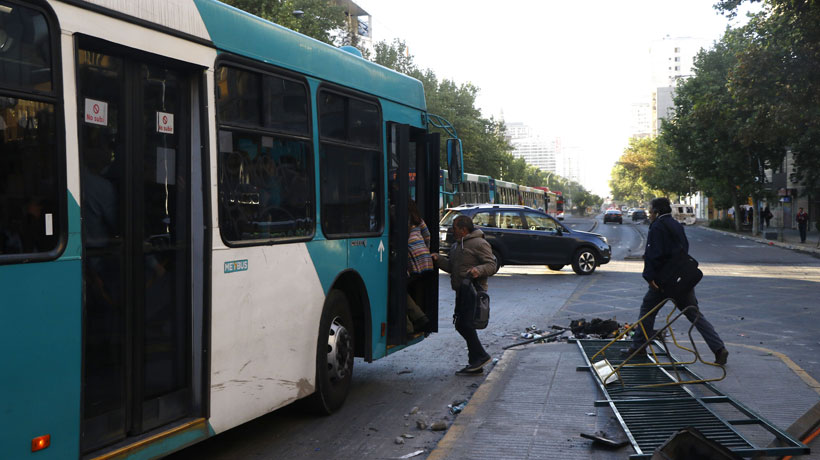 This will be the plan that will facilitate public transport in Santiago during this long weekend