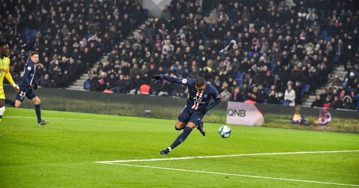 El golazo de tacón de Mbappé al Nantes que maravilló a todo el mudo