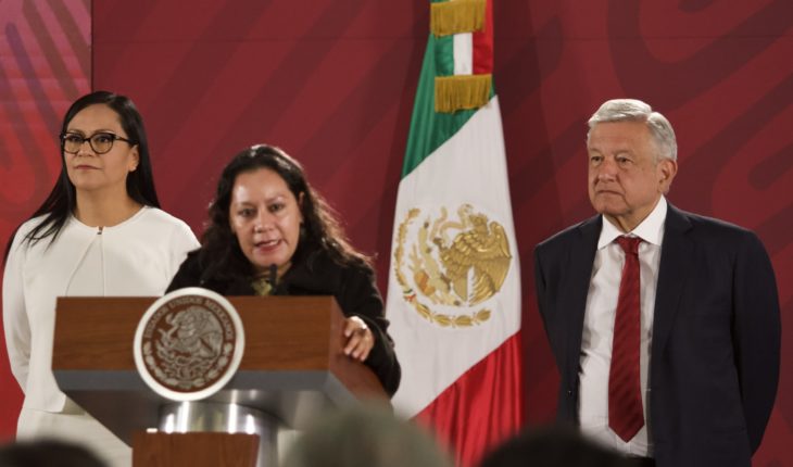 translated from Spanish: AMLO discusses giving scholarships to use Telethon centers