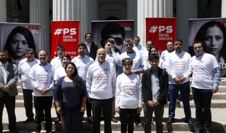 translated from Spanish: As part of International Human Rights Day, PS launches “No Right” campaign