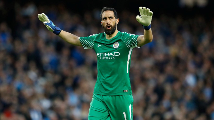 Claudio Bravo unexpectedly entered City's loss to "Wolves" in the Premier League