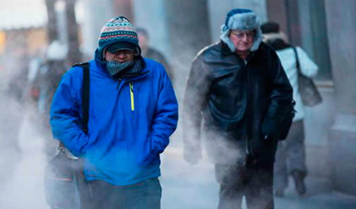 translated from Spanish: Cold environment is expected in the North, East and Central