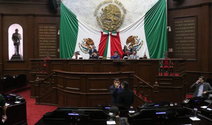 translated from Spanish: Congress of Michoacán passes Tax Law with form to the initial opinion Congress of Michoacán approves Tax Law
