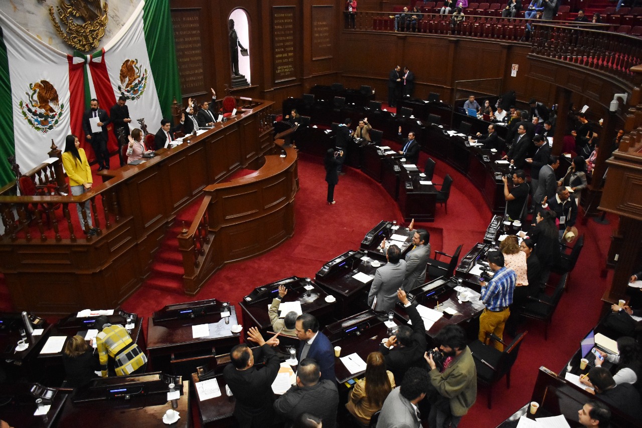 Distracted MPs unmember reforms michoacan Tax Code